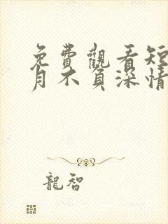 免费观看短剧岁月不负深情