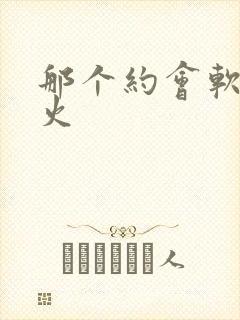 那个约会软件最火