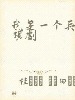 我是一个兵 电视剧