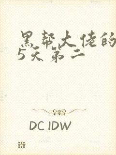 黑帮大佬的365天第二