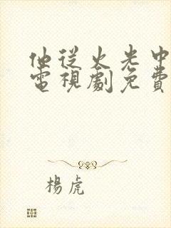 他从火光中走来电视剧免费播放在线观看