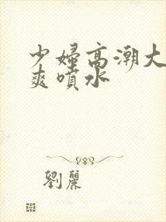 少妇高潮大叫好爽喷水