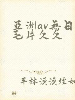 亚洲av无日韩毛片久久
