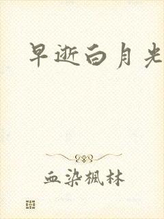 早逝白月光