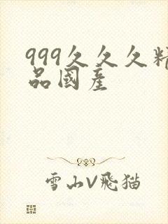 999久久久精品国产
