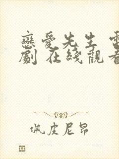 恋爱先生 电视剧 在线观看