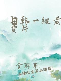 日韩一级黄色免费片