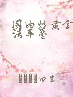 国内炒黄金的合法平台