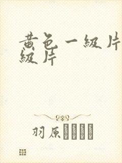 黄色一级片,一级片