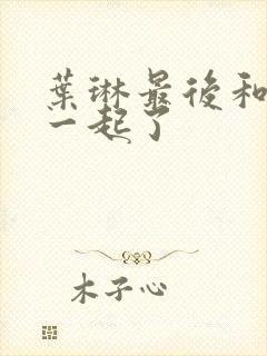 叶琳最后和谁在一起了