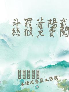 斗罗萧阳武魂金丝猴免费阅读全文