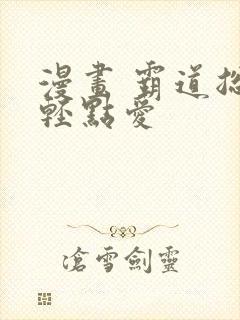 漫画 霸道总裁轻点爱