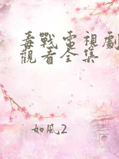 毒战电视剧免费观看全集