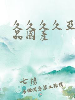 久久久久亚洲精品国产