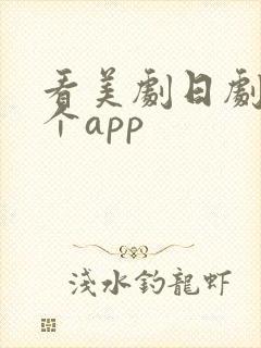 看美剧日剧用哪个app