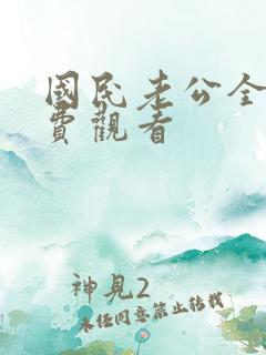 国民老公全集免费观看