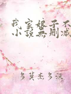 我家娘子不对劲小说无删减正版在线阅读