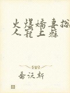 火爆娇妻总裁大人宠上瘾