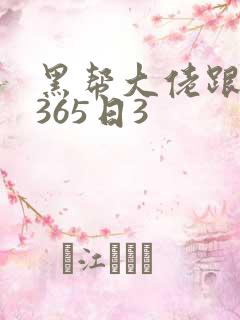 黑帮大佬跟我的365日3