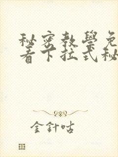 秘密教学免费观看下拉式秘密教学