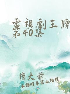 电视剧王牌部队第40集