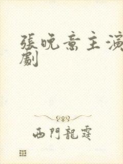 张晚意主演电视剧