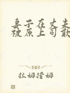 妻子在丈夫面前被原上司欺负