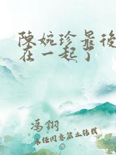 陈婉珍最后和谁在一起了