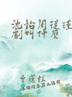 沈怡周从瑾的短剧叫什么