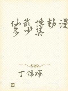 仙武传动漫一共多少集