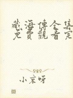 藏海传全集在线免费观看完整版