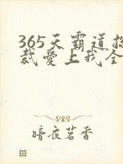 365天霸道总裁爱上我全集