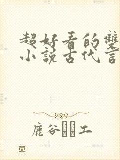 超好看的双男主小说古代言情