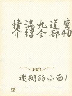 情满九道弯剧情介绍全部40集
