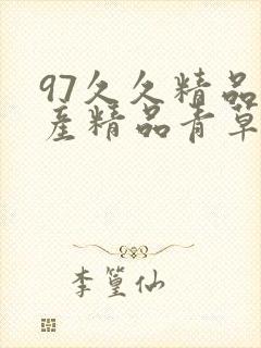 97久久精品国产精品青草