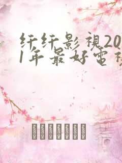 纤纤影视2021年最好电视剧功