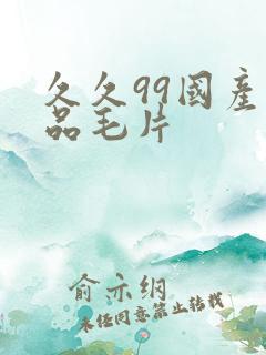 久久99国产精品毛片