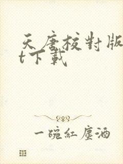 天唐校对版txt下载