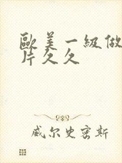 欧美一级做a爰片久久