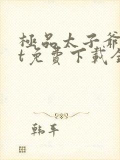 极品太子爷txt免费下载全集