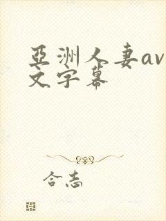 亚洲人妻av中文字幕