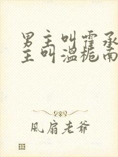 男主叫霍承钧女主叫温栀南的小说