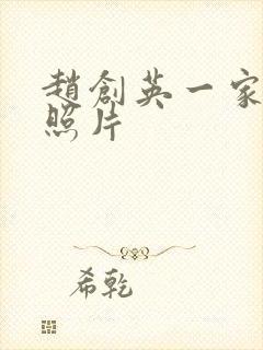 赵创英一家三口照片