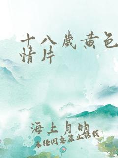 十八岁黄色一级情片