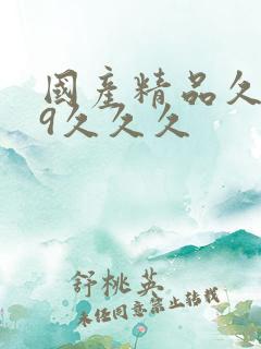 国产精品久久99久久久