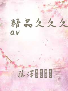 精品久久久蜜臀av