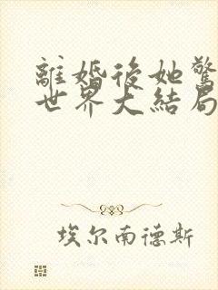 离婚后她惊艳了世界大结局是什么