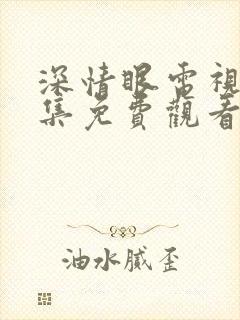 深情眼电视剧合集免费观看高清