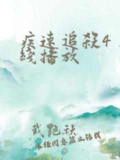 疾速追杀4 在线播放