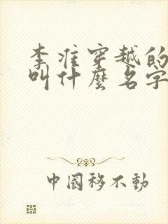 李准穿越的小说叫什么名字